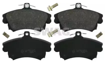 Комплект тормозных колодок, дисковый тормоз SWAG купить